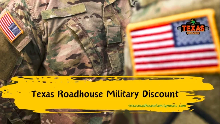 Texas Roadhouse Military Discount