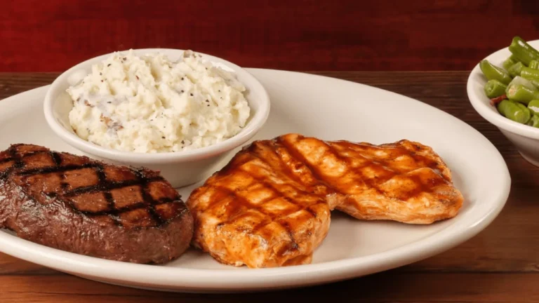 Grilled BBQ Chicken & Sirloin 6oz