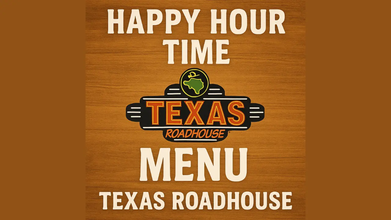 Happy Hour Time Menu