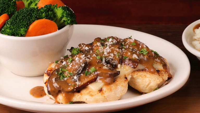 Portobello Mushroom Chicken