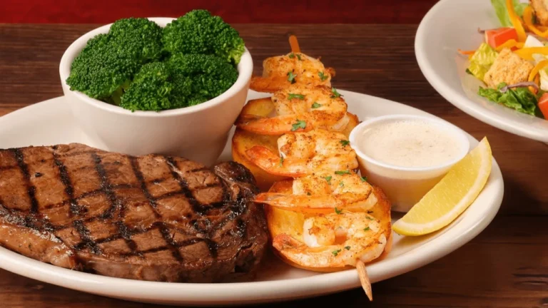 Ribeye 12oz & Grilled Shrimp