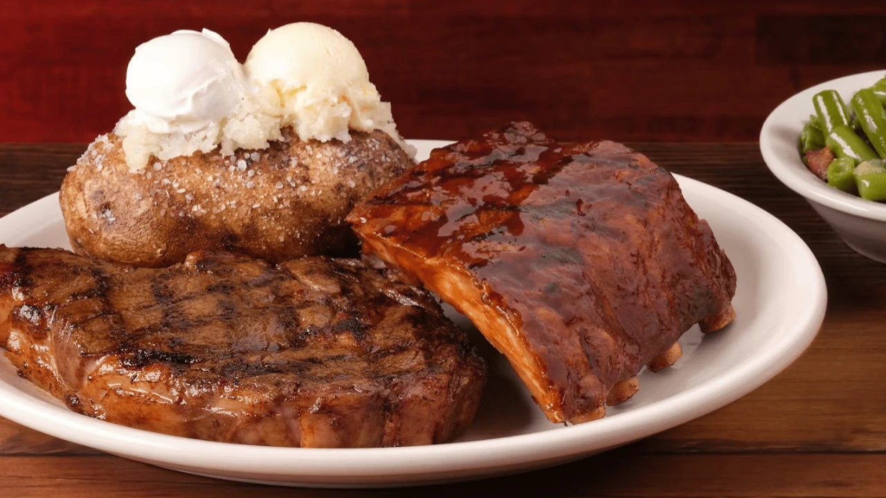 Ribeye 12oz & Ribs